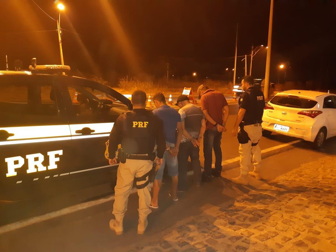 Prisão de quadrilha que roubava carros