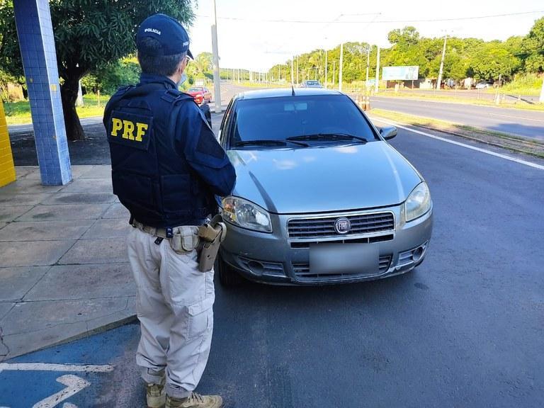 Recuperação de carro roubado