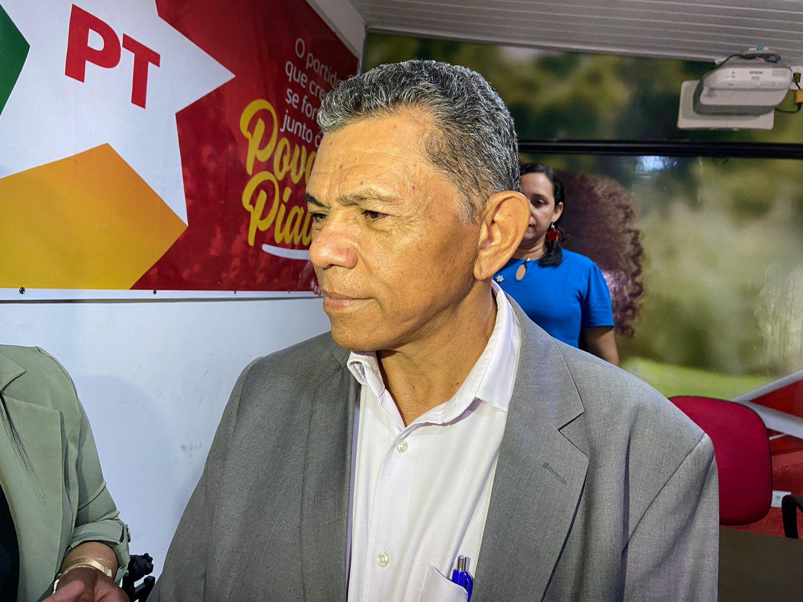 João de Deus, presidente do Diretório Estadual do PT