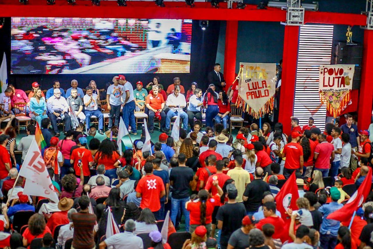 Wellington Dias representa Lula em convenção do PT no Tocantins