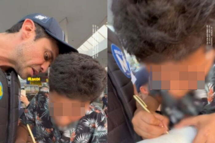 Pablo Marçal e criança que foi exposta pelo mesmo
