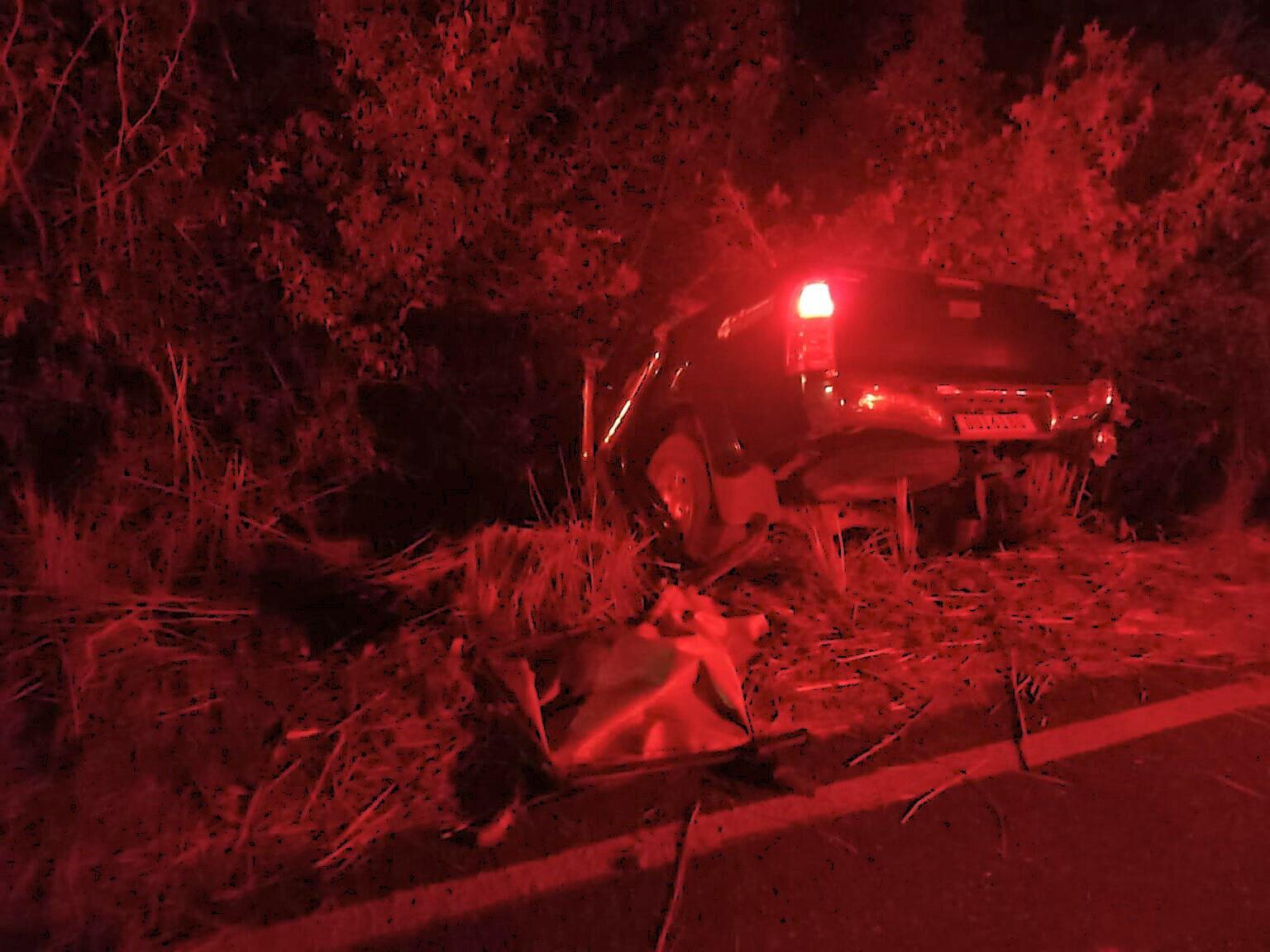 As vítimas estavam em uma picape Hilux