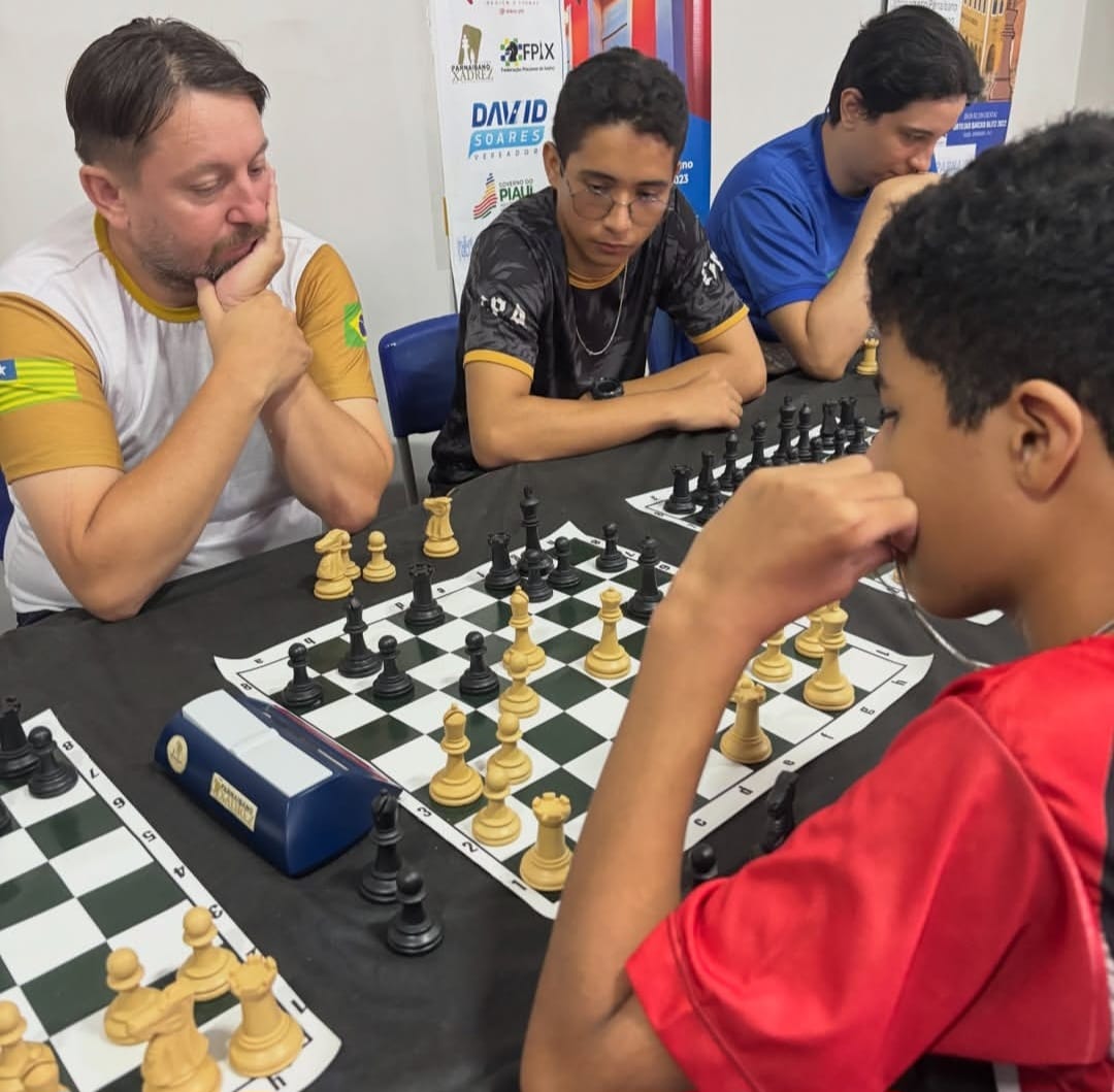 Piauí recebe o Aberto do Brasil de Xadrez