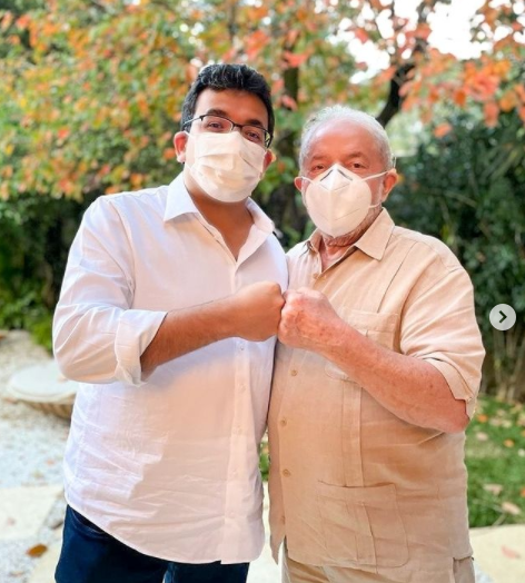 Rafael Fonteles e ex-presidente Lula