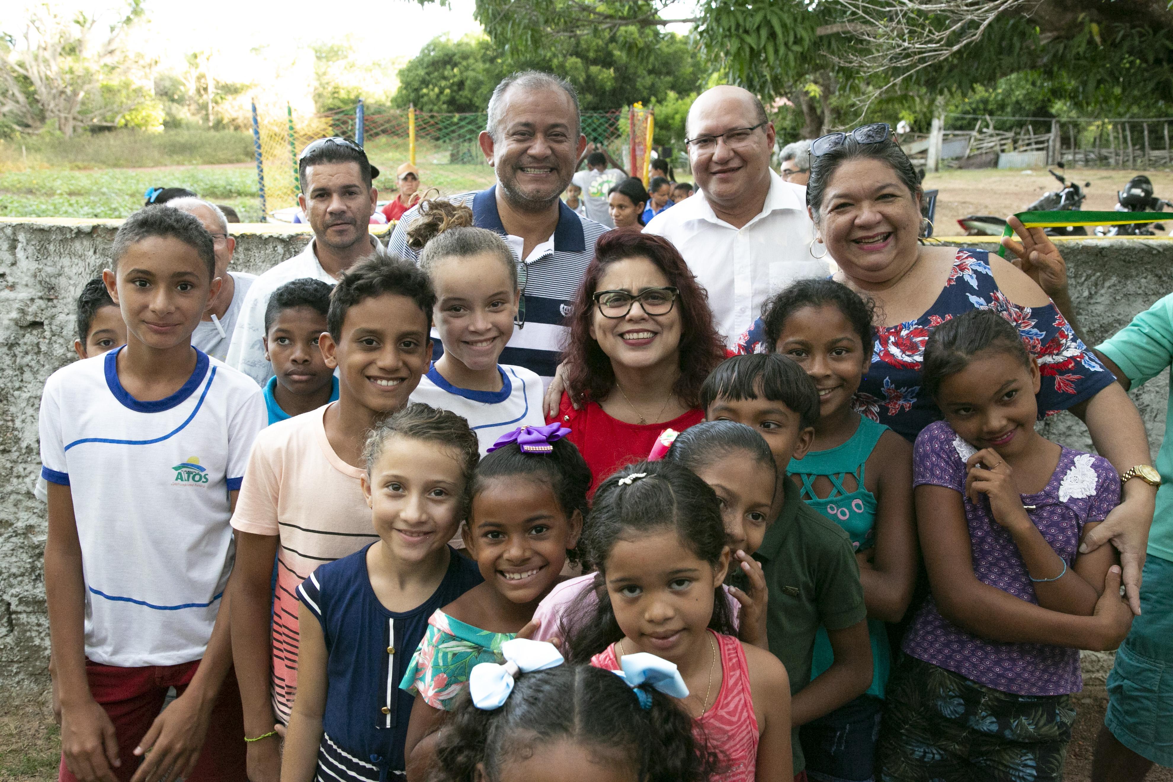 Reinauguração de Escola em Altos