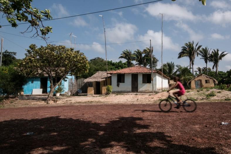 Comunidade quilombola no município de Alcântara (MA)