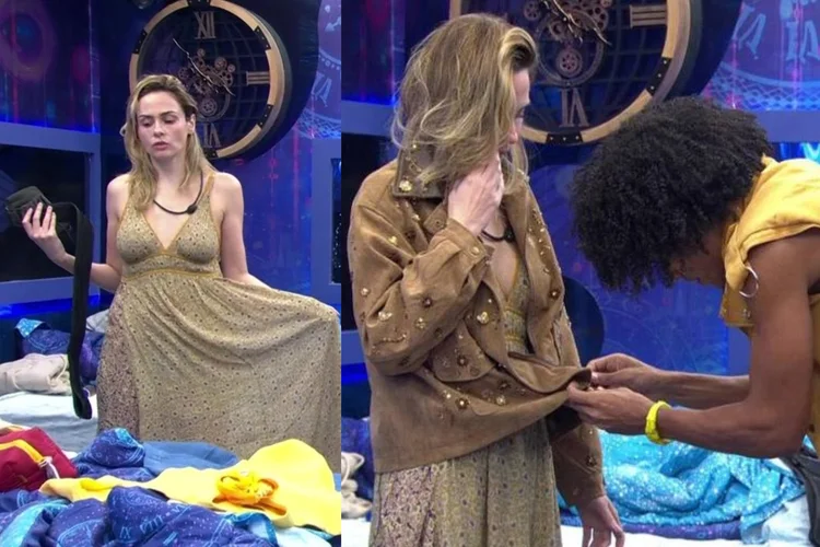 Ana Paula reclama do figurino e se recusa usá-lo