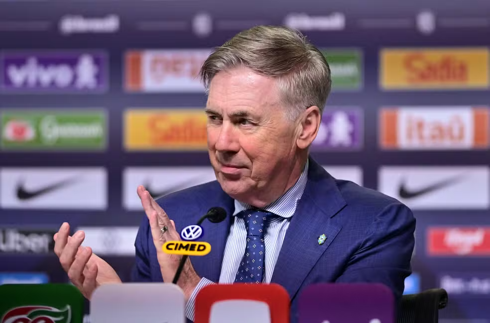 Carlo Ancelotti convoca a seleção brasileira