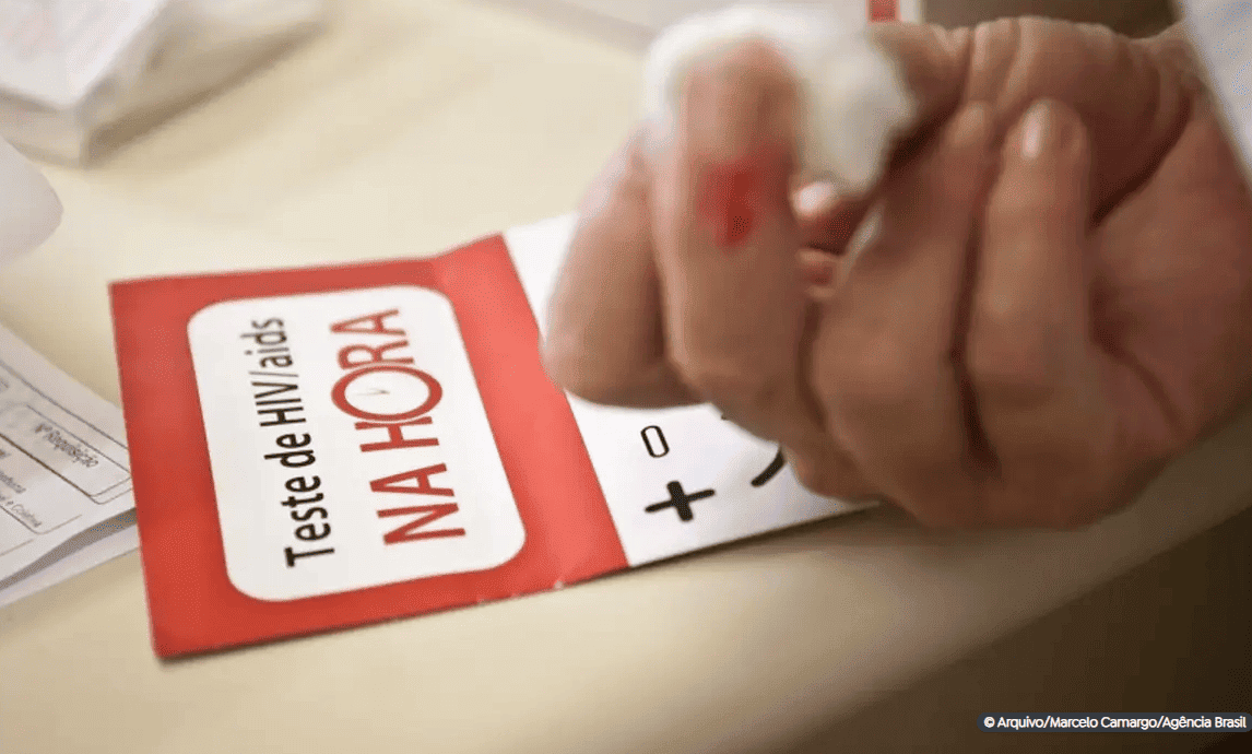 Teste de HIV/Aids na hora