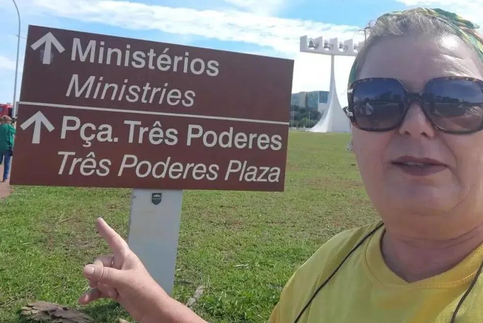 Condenada a 17 anos pelo STF por sua participação nos atos golpistas, Fátima Aparecida Pleti