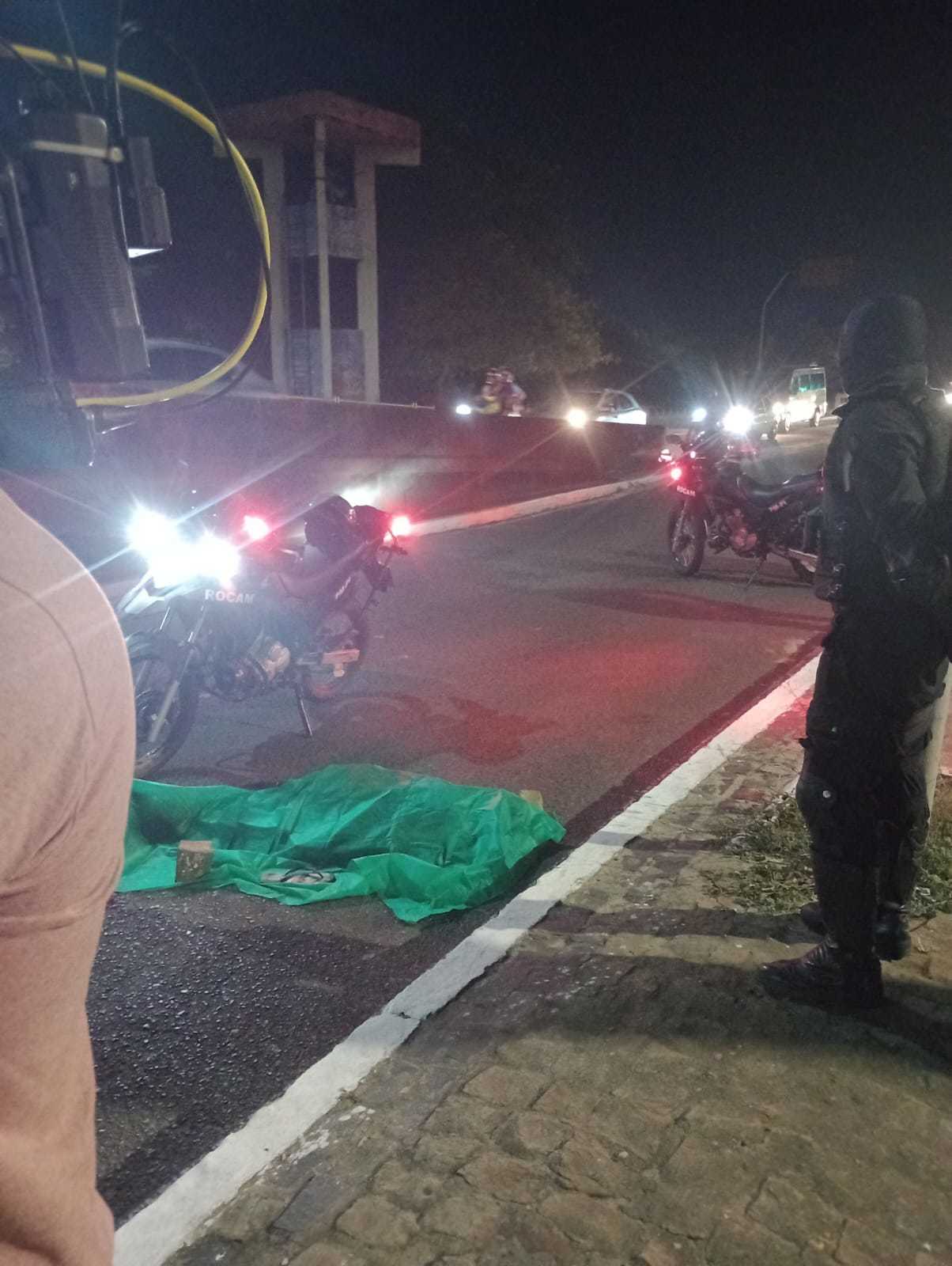 Atropelamento na avenida Maranhão