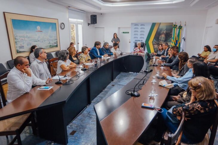Reunião com representantes do Banco Mundial