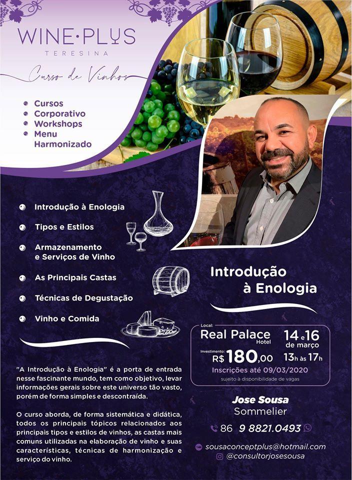 Curso de Vinhos em Teresina