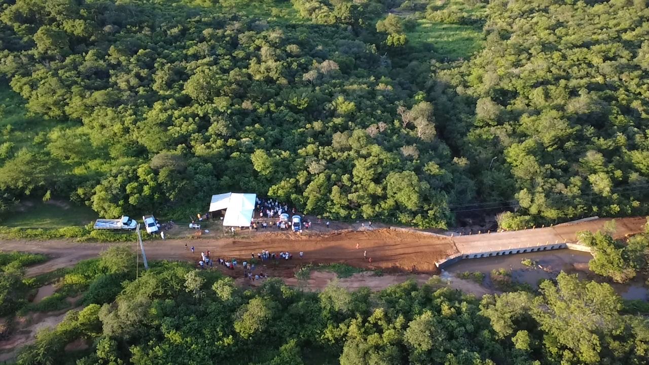 O tráfego no local ficava comprometido no período chuvoso