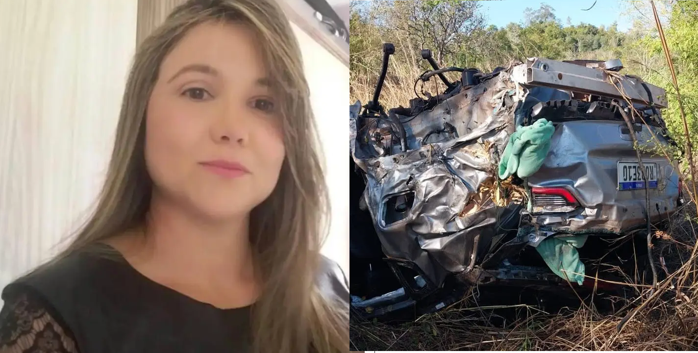 A enfermeira Denise morreu em acidente de carro na cidade de Caxias (MA)