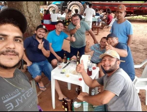 Reunião na zona rural de Miguel Alves
