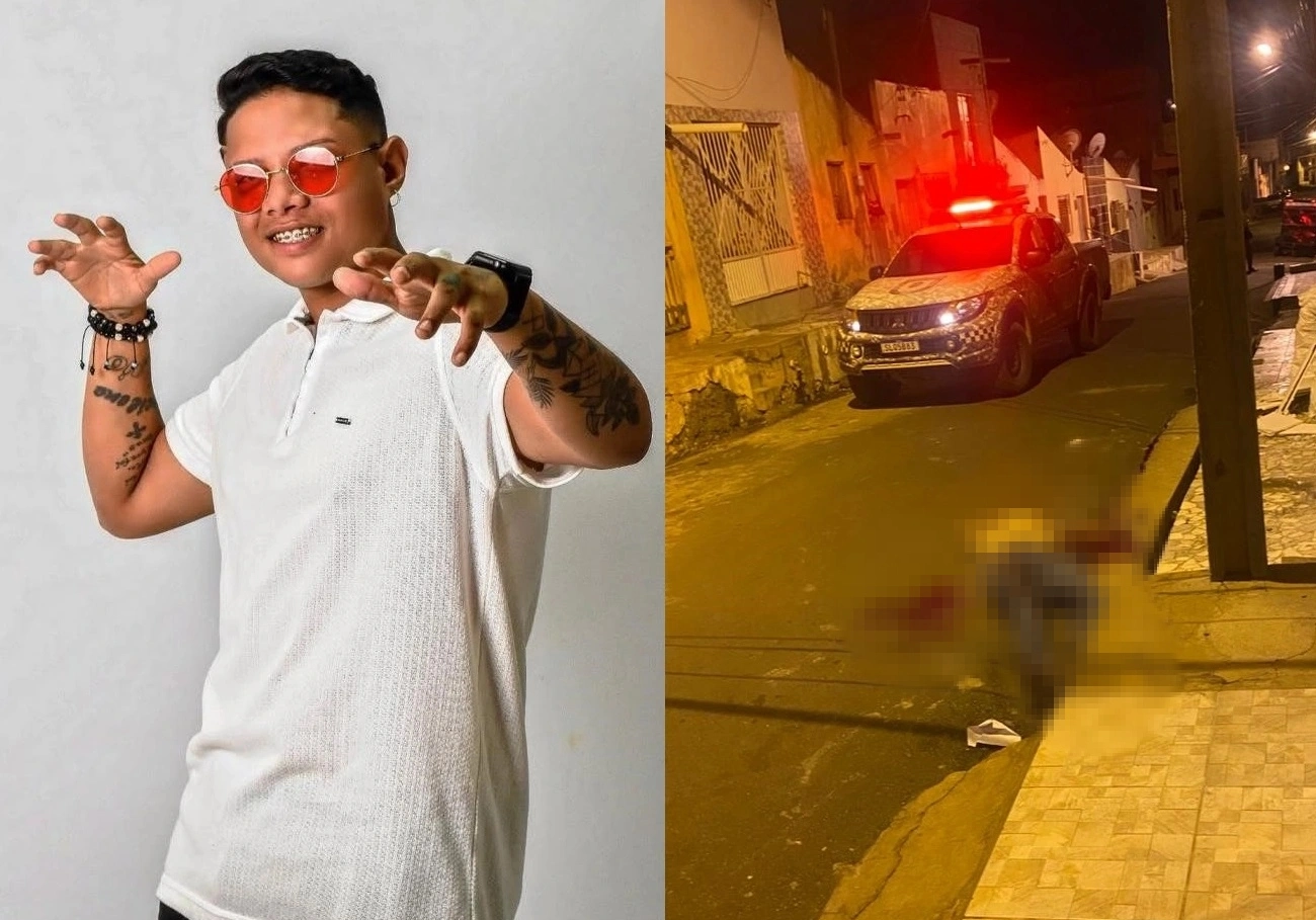 Cantor de 26 anos é assassinado a tiros em rua no município de Picos