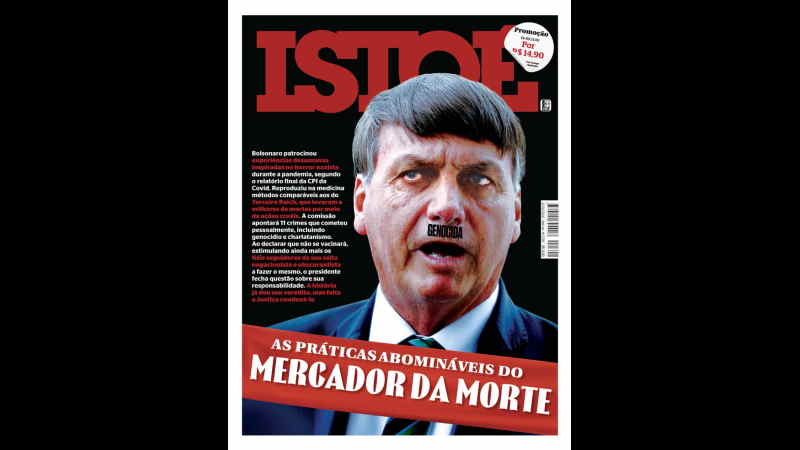 Capa da Revista Isto É