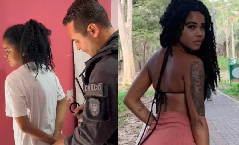 "Charmosinha do 15" é suspeita de integrar facção criminosa