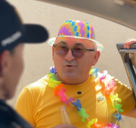 Joel Divo é a estrela de Carnaval da campanha da Polícia Rodoviária Federal