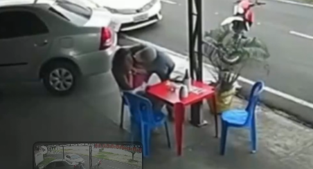 Policial militar foi preso em flagrante ao agredir e apontar arma para mulher em um bar de Teresina. Ele foi afastado