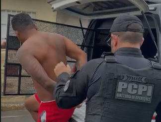 Foragido de Pedrinhas (MA) é preso em Teresina atuando como 'disciplina de facção criminosa e expulsando moradores da Vila Ferroviária de suas casas