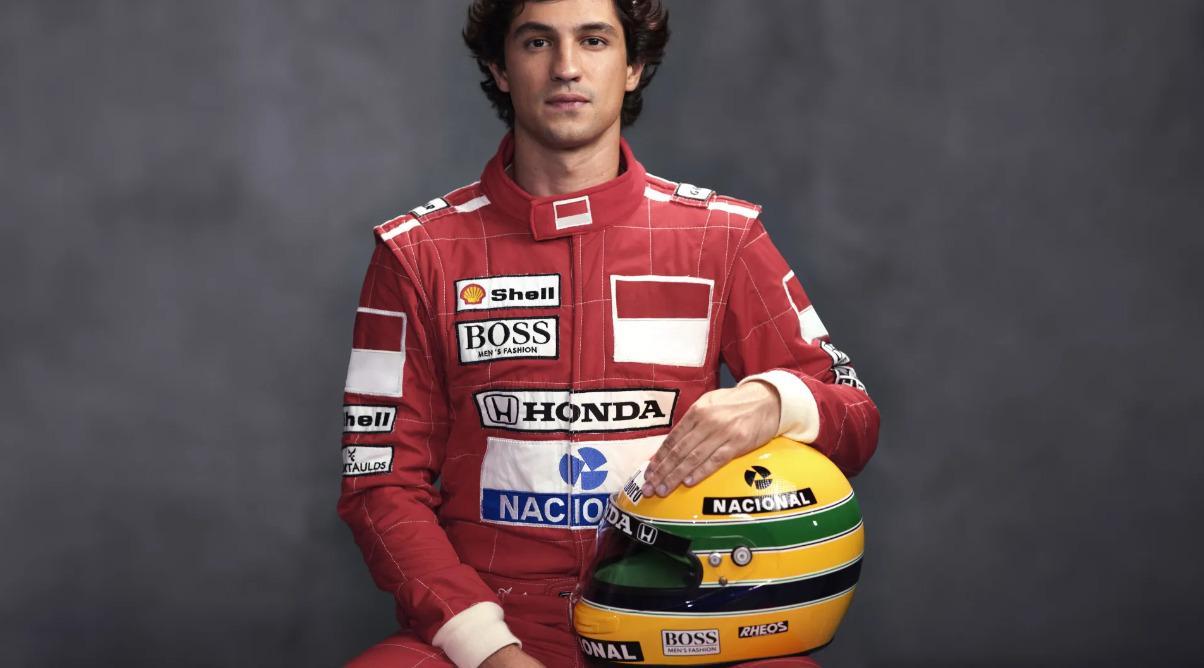 Gabriel Leone interpreta o piloto Ayrton Senna