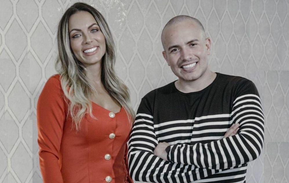 Carla Prata e Júnior Pacheco
