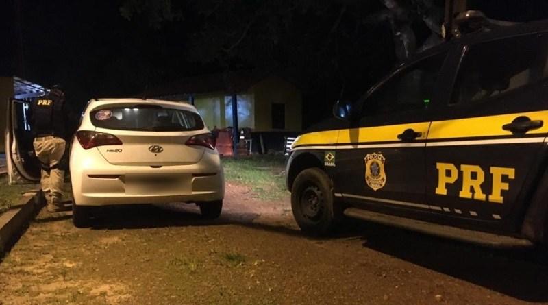 Carro roubado em São Paulo recuperado no Piauí