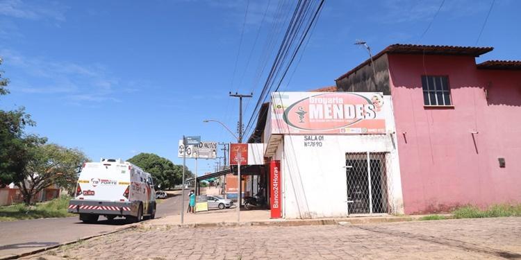Rua Santa Terezinha onde ocorreu a troca de tiros na Vila Santa Bárbara