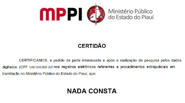 Certidão