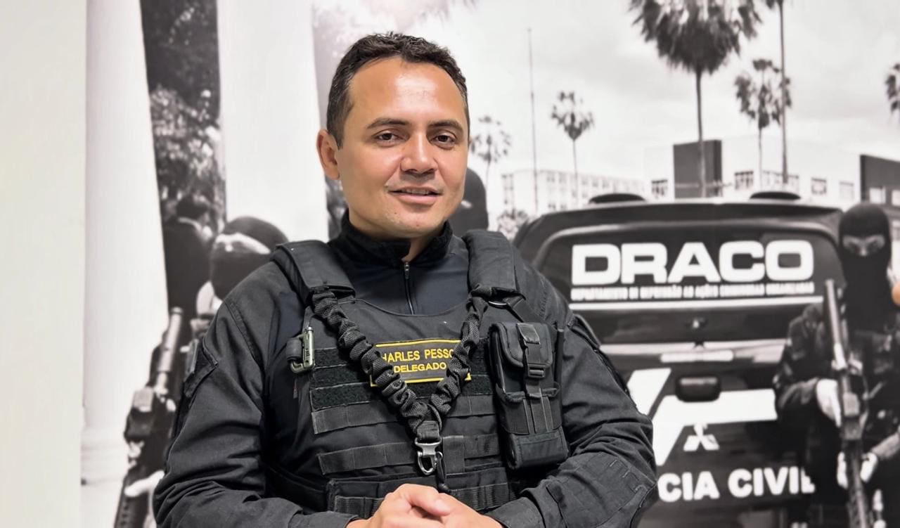 Delegado Charles Pessoa detalha operação contra facção criminosa em Parnaíba