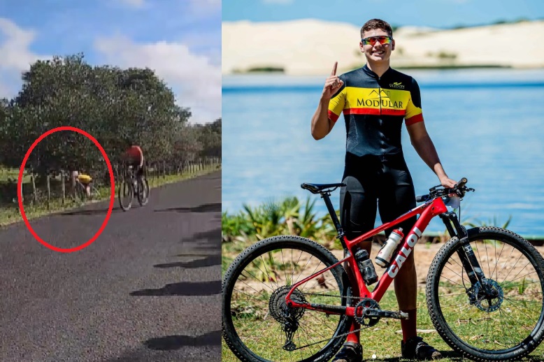 Maxwell Silva sofreu acidente durante competição de ciclismo
