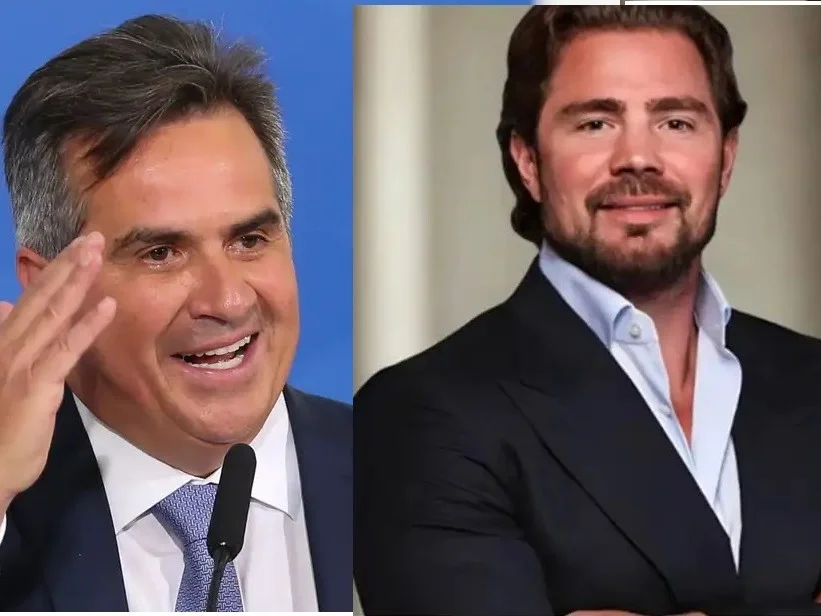 Senador Ciro Nogueira e banqueiro preso Daniel Vocaro