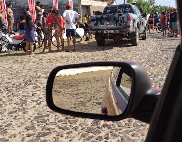 Cleiton estava na porta de casa quando foi alvejado