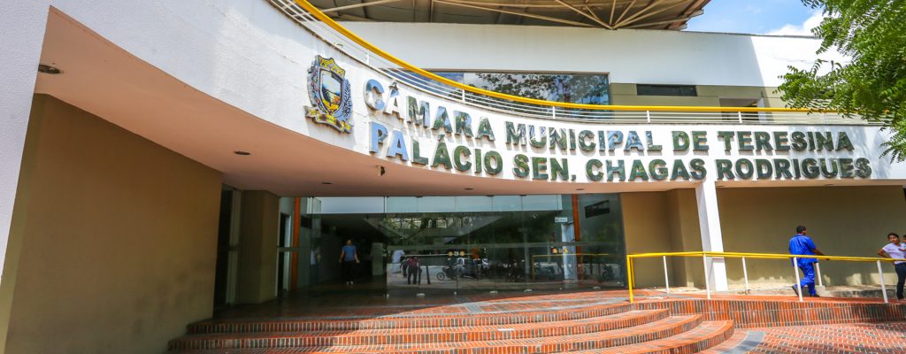 Fachada da Câmara Municipal de Teresina