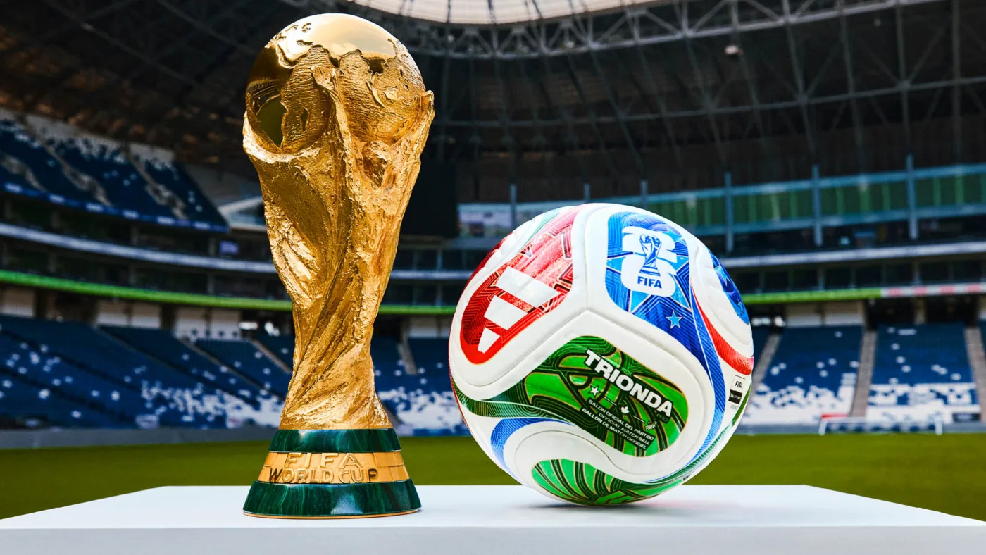 Trionda é a bola oficial da Copa do Mundo 2026