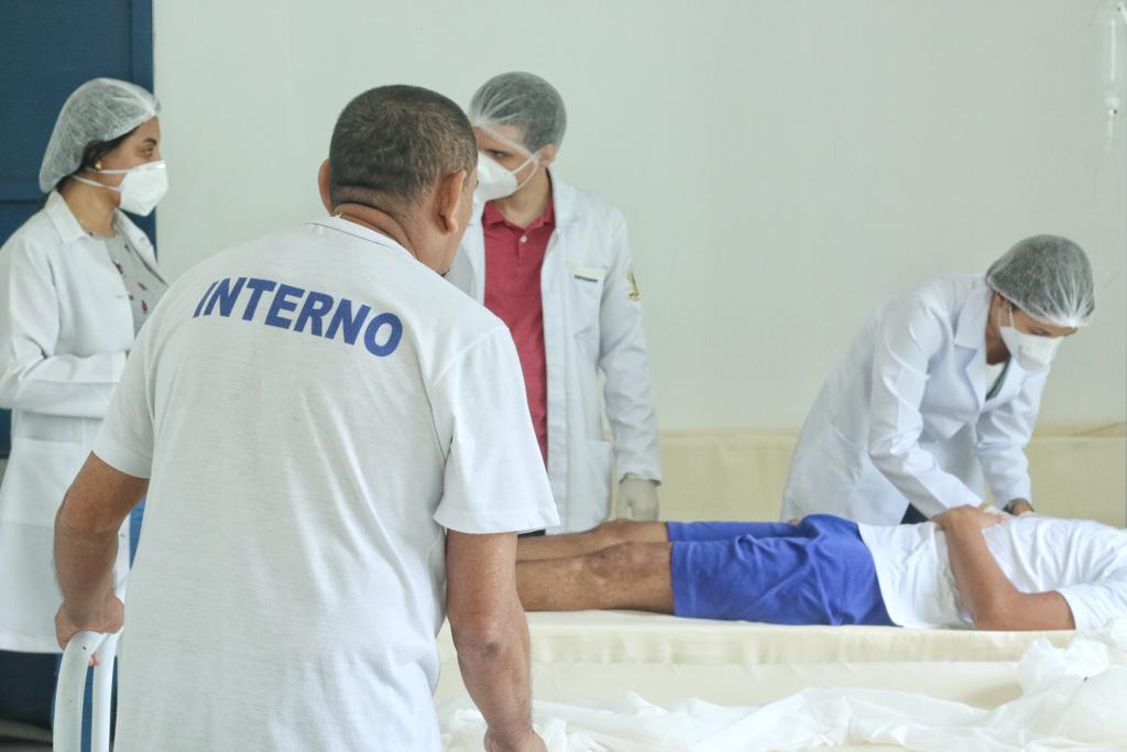 Apenado da CPA recebe tratamento médico