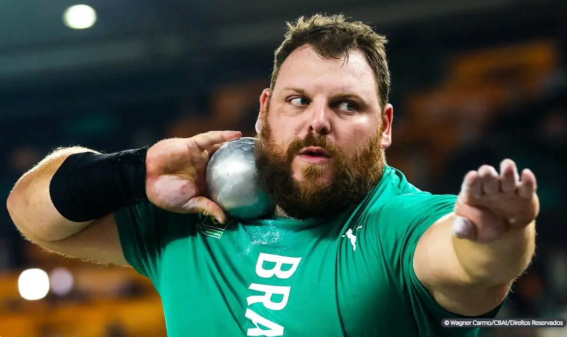 Darlan Romani atleta do arremesso de peso