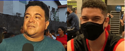 Edson (pai) e João Pedro