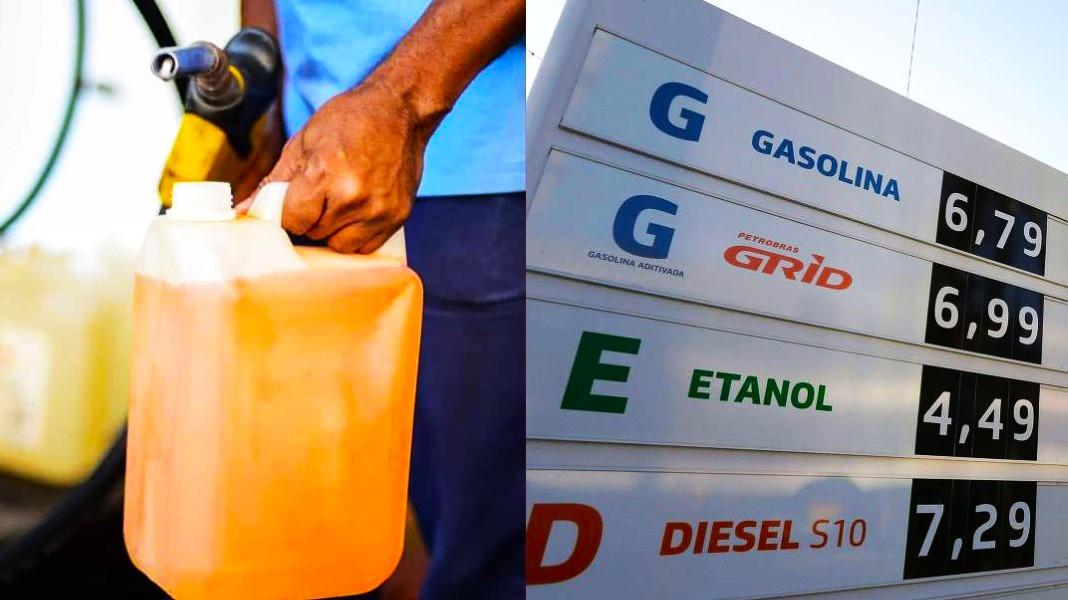 Preço da gasolina aumenta em postos do Piauí e já chega a R$ 6,89 em algumas regiões.