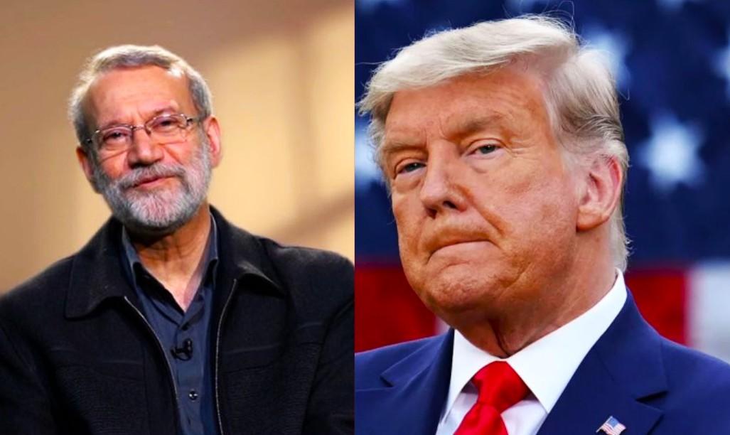 Ali Larijani ameaça Donald Trump após declarações sobre possível ataque dos EUA ao Irã.