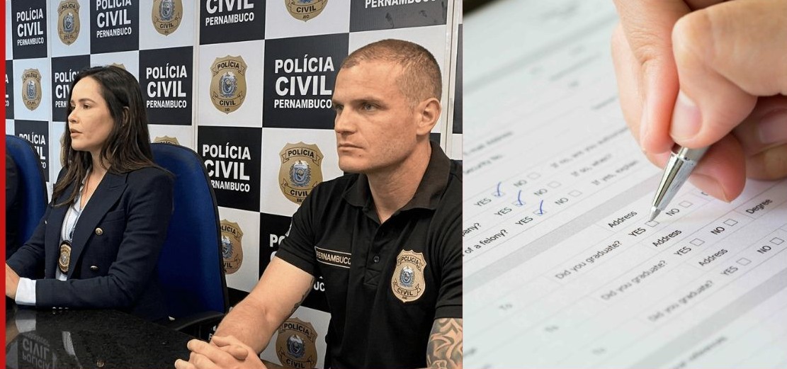 Policial militar do Piauí é preso suspeito de integrar esquema de fraudes em concursos públicos em Pernambuco.