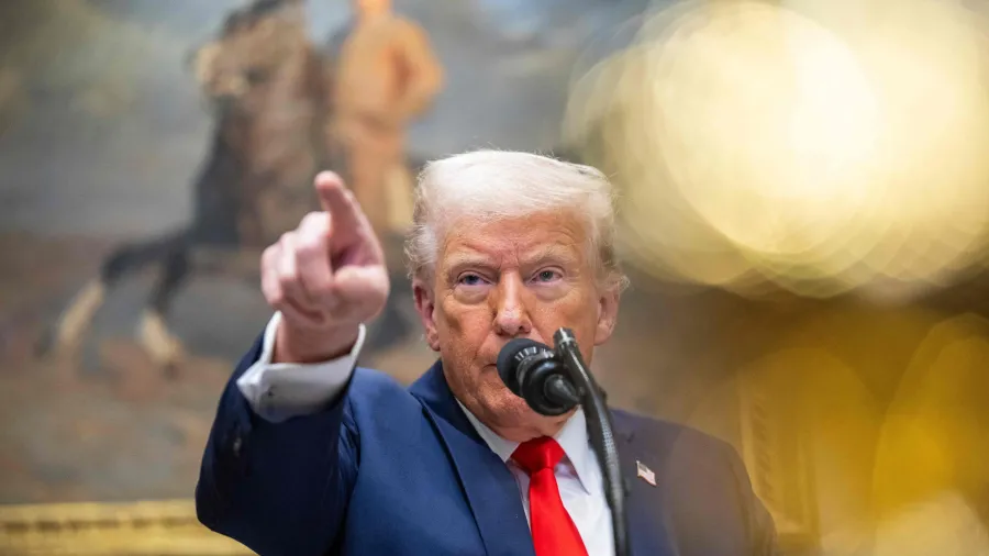 O presidente dos Estados Unidos, Donald Trump.