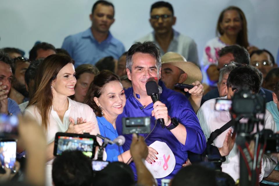No Centro, Iracema Portela, Eliane Nogueira e Ciro Nogueira.