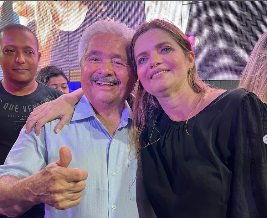 Elmano Ferrer e Gracinha Moraes Souza