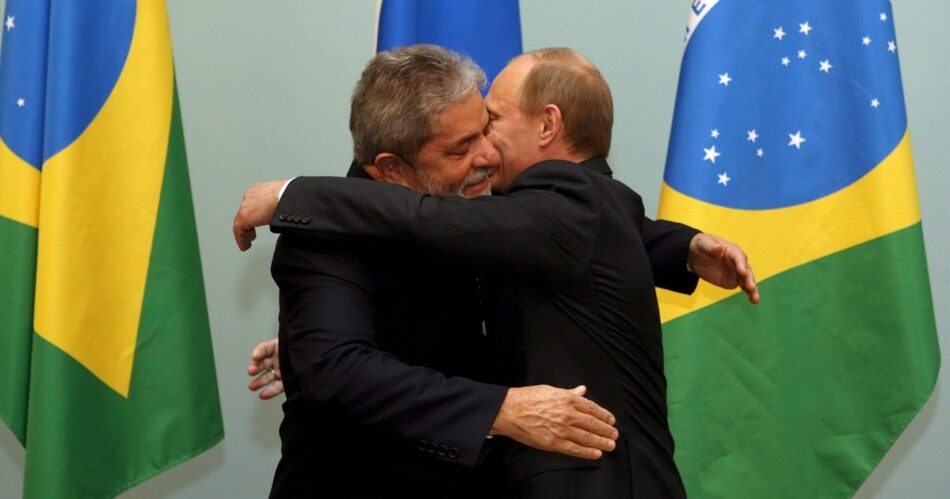 Lula visita Putin, em 2010