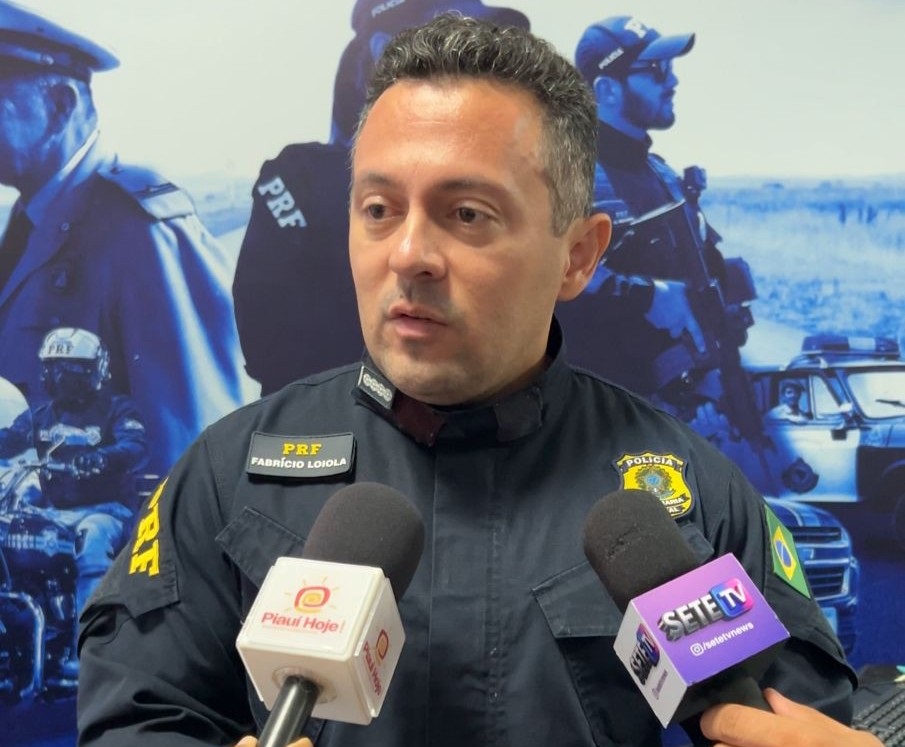 Superintendente da PRF no Piauí, Fabrício Loiola
