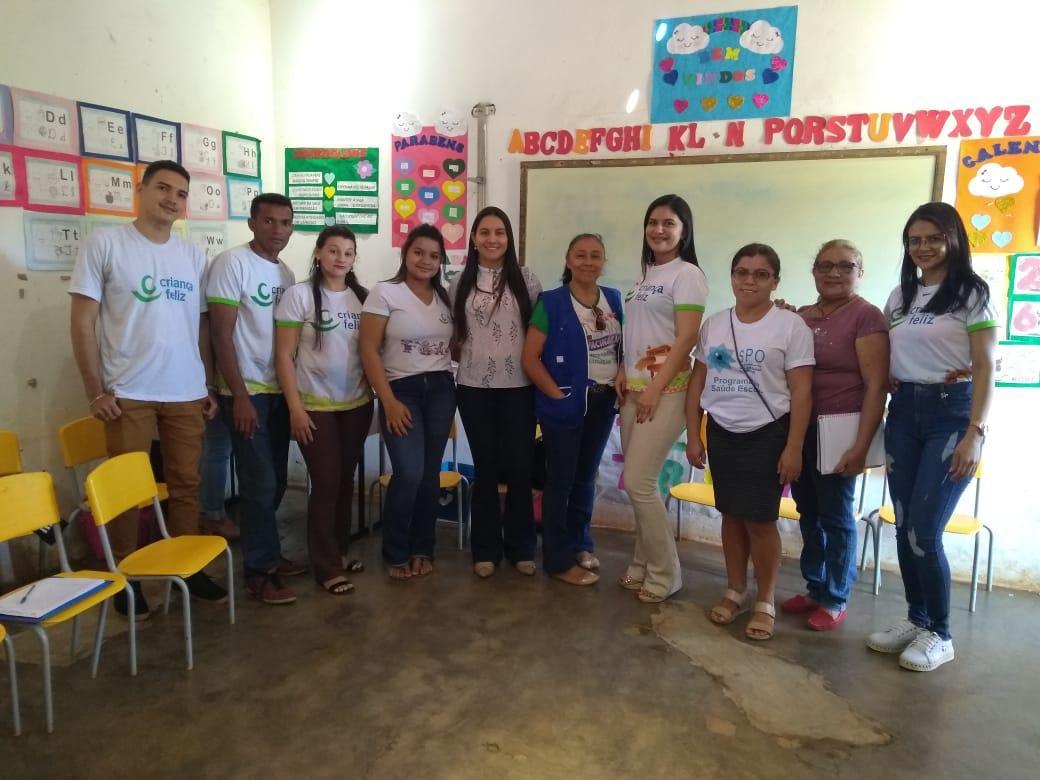 Equipe da Semas em visita às comunidades da zona rural