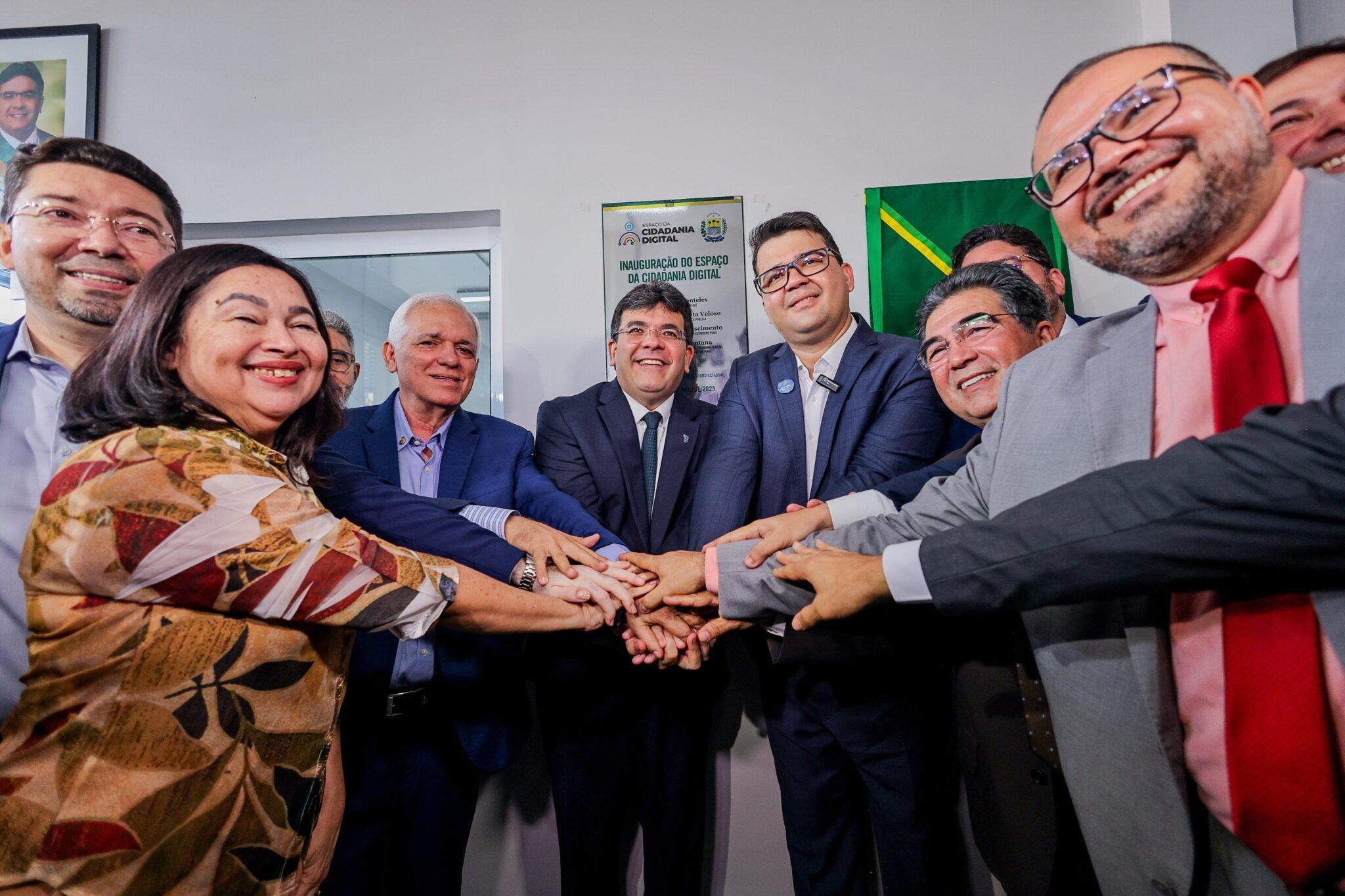 Governo do Piauí inaugura o novo Espaço da Cidadania Digital